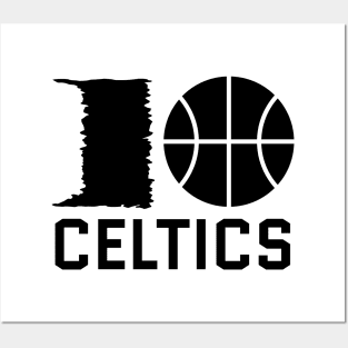 celtics basketball Posters and Art